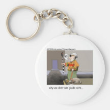 Guide Cats Funny Cat Gifts & Collectibles Key Chains