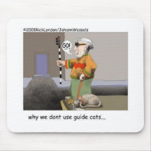 Guide Cats Funny Cat Gifts & Collectibles Mousepad