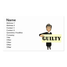 Guilty Business Cards
