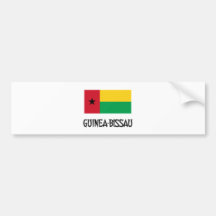 Guinea-Bissau Flag Bumper Stickers
