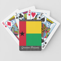Guinea-Bissau Flag Playing Cards
