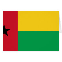 Guinea Bissau, Guernsey flag Card