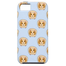 Guinea Pigs on Blue. iPhone 5 Covers