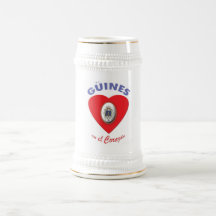 Güines en el Corazón Beer Mug