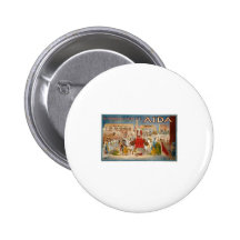 Guiseppe Verdi Aida 1908 Hippodrome Button