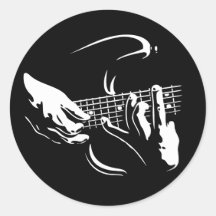 guitar-hands-DKT Stickers