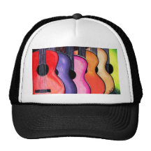 Guitar Hat Multicolored