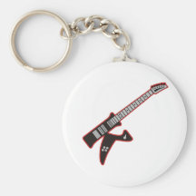 Guitar K Key Chains