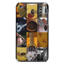 Guitar Photo Collage iPod Touch Case