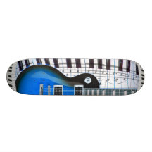 Guitar Piano Keyboard Skateboard Decks