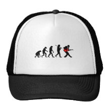 Guitar player evolution hats