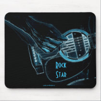 Guitar Player Music Lover's Mousepad mousepads