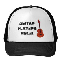 Guitar Players Rule Truckers Hat