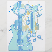 GUITAR-POP TUNES CUSTOM FLYER