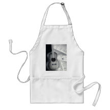 Guitar & Sheet Music Apron