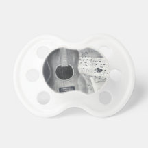 Guitar & Sheet Music Pacifier