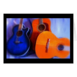 Guitar Trio Greeting Cards