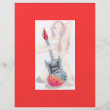 Guitar Woman Flyer