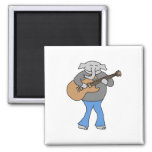 elephant playing guitar