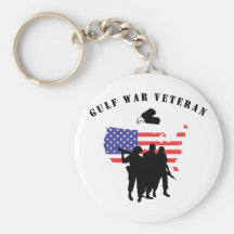 Gulf War Veteran Keychain