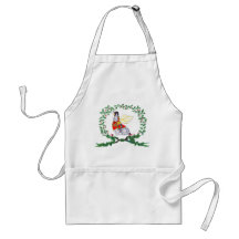 Gulliver's Angels Spotted Cocker Holiday Apron