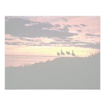 Gulls At Sunset Custom Invites
