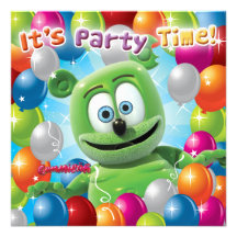 Gummibär (The Gummy Bear) Party Invitation