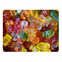 Gummy Bears Background Cut Outs