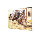 Gun Fight Gallery Wrap Canvas