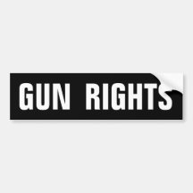 Gun Rights Bumper Sticker