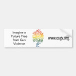 Gun-Tree Image Bumper Sticker