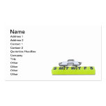 Gurney on Large Daily Pill Minder Business Cards