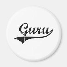 Guru Professional Job Refrigerator Magnets