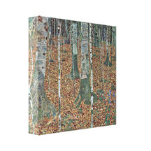 Gustav Klimt - birch Canvas Print