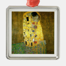 Gustav Klimt Christmas Ornament