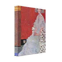 Gustav Klimt - Fritza Reidler Klimt Gallery Wrapped Canvas