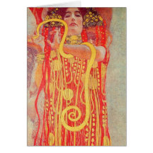 Gustav Klimt - Medizin Card