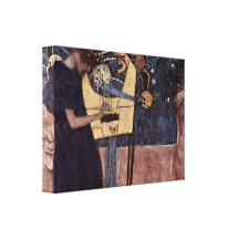 Gustav Klimt - Music Stretched Canvas Prints