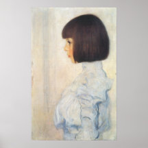 Gustav Klimt Portrait of Helene Klimt Print
