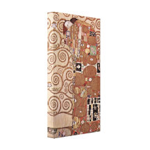 Gustav Klimt - The Embrace Canvas Print