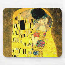 Gustav Klimt -The Kiss  Mousepad