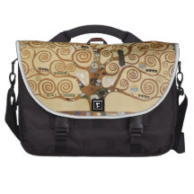 Gustav Klimt Tree Of Life Bag For Laptop