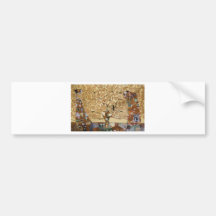 Gustav Klimt Tree Of Life Bumper Sticker