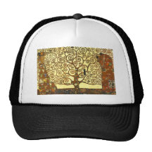 Gustav Klimt Tree of Life Hat