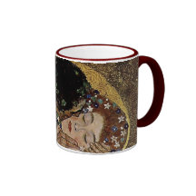 Gustav Klimt's The Kiss Detail (circa 1908) Coffee Mugs