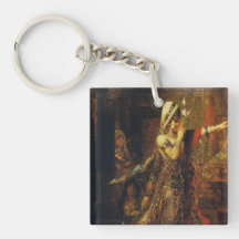 Gustave Moreau Art Acrylic Key Chain