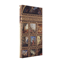Gustave Moreau - History of mankind nine boards Canvas Prints