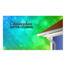Gutter Cleaning Business Cards