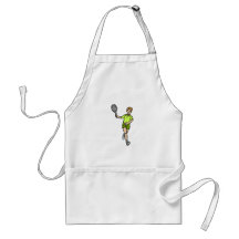 Guy Tennis Player Apron