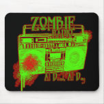 guys girls undead zombies funny zombie shirt mousepad